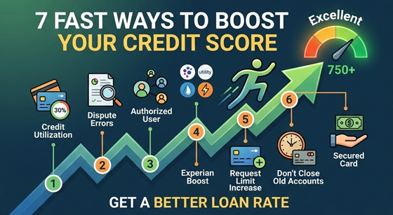 how to boost credit score fast